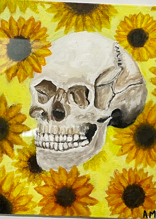 Flowery Skull
